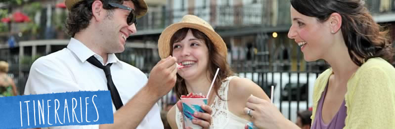 Sample New Orleans Iteneraries