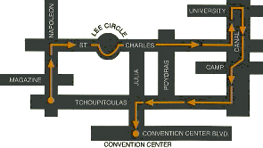 Orpheus Route Map