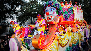 signature throws mardi gras