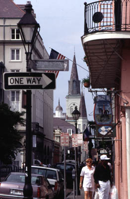 French Quarter, New Orleans. Photo from New Orleans Online. 