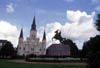 St. Louis Cathedral & Monument of Andrew Jackson