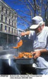 Boiled Crabs at Gazebo Café in the French Quarter