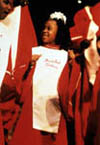 Girl in Gospel Choir