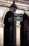 Lampost in the French Quarter