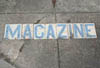 Spanish Street Tiles on Sidewalk of Magazine Street