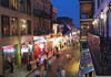 Bourbon Street in the French Quarter