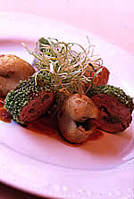 Windsor Court's Quail Roulade