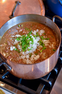 Oyster and Duck Gumbo 