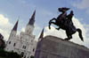 St. Louis Cathedral & Monument of Andrew Jackson