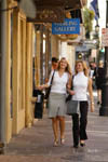 Shoppers in the French Quarter